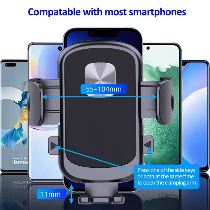 Soporte universal porta celular ajustable para automóvil