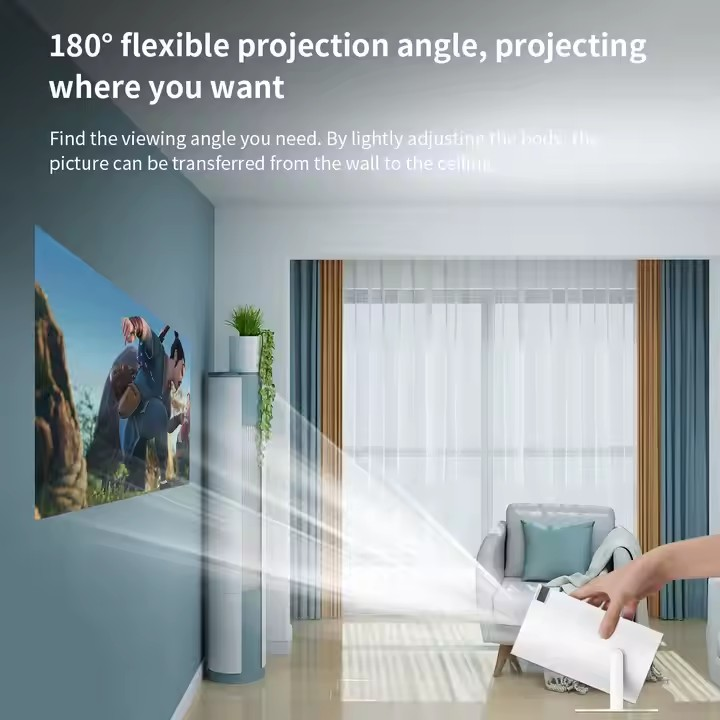 Mini Proyector Smart HY300 Pro / 4K / Android 13 / incluye control remoto