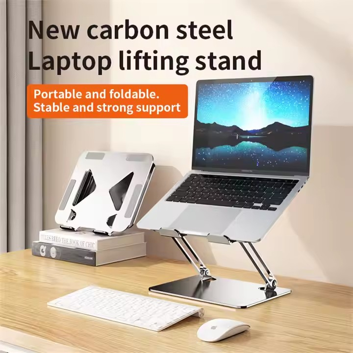 Soporte con elevación para Notebook / Tablet en aluminio