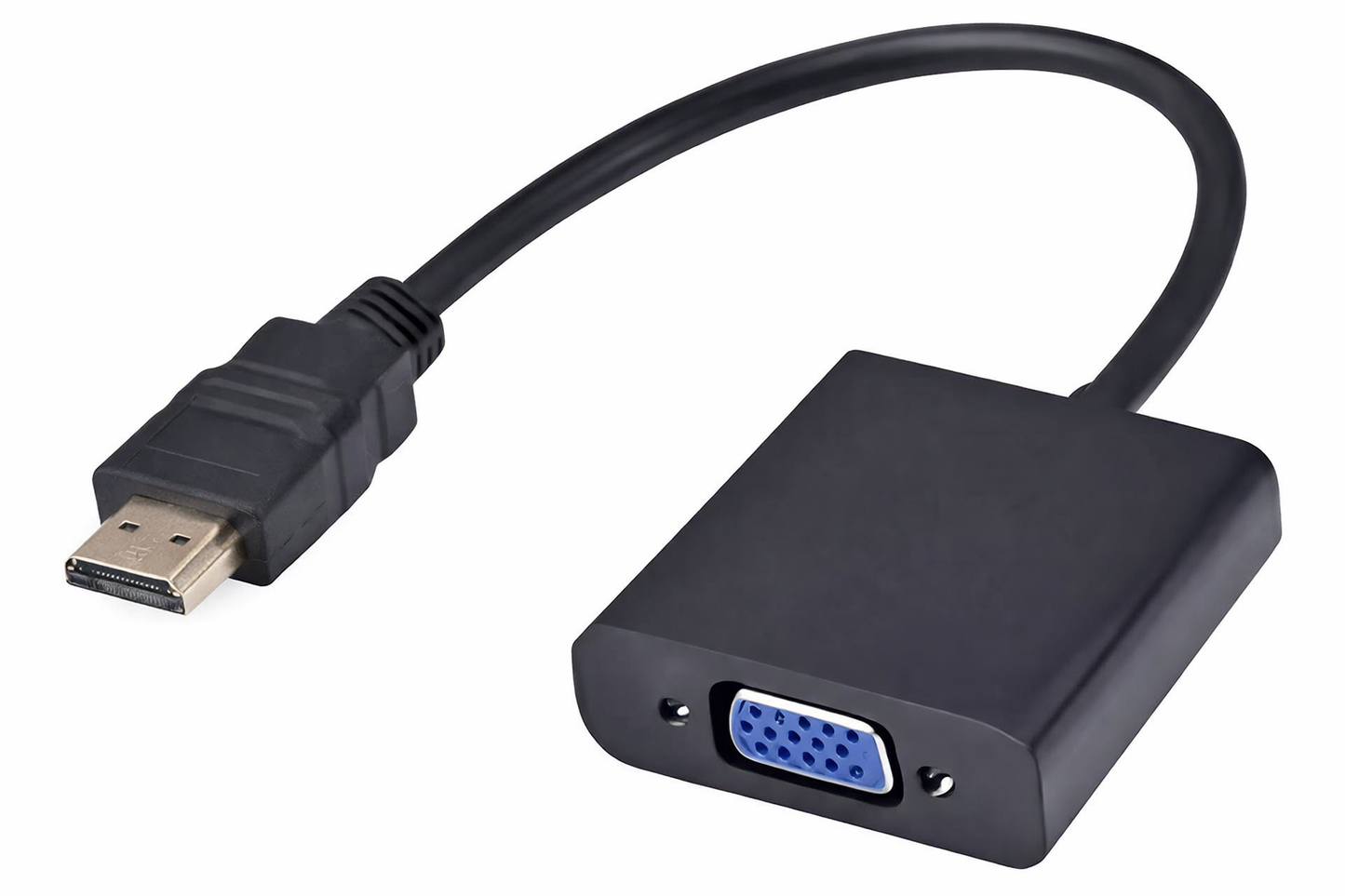 Adaptador Hdmi A Vga Para Video, Conexión Fácil