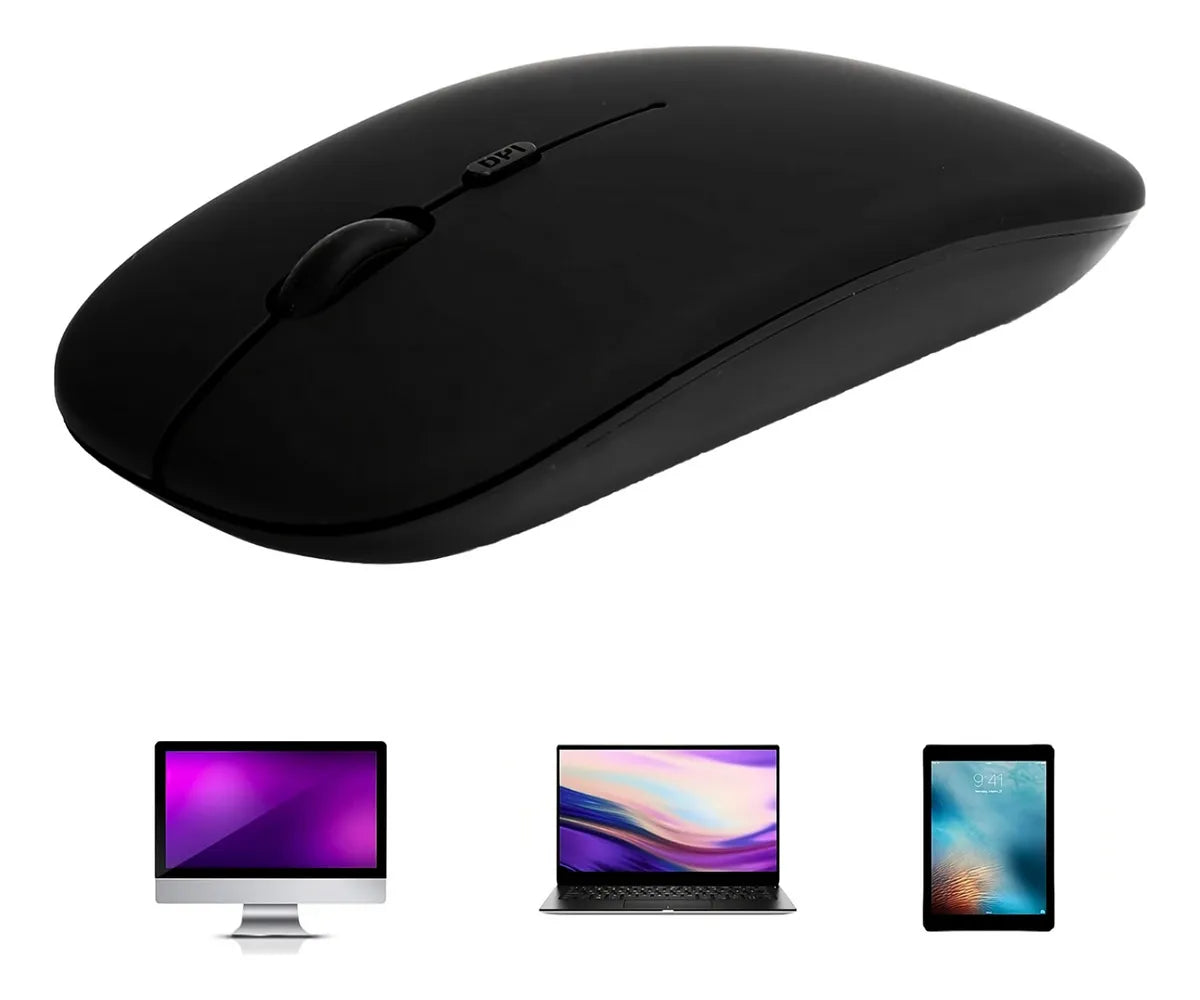 Mouse Inalámbrico Dual (bluetooth + 2.4g). Variedad De Colores.