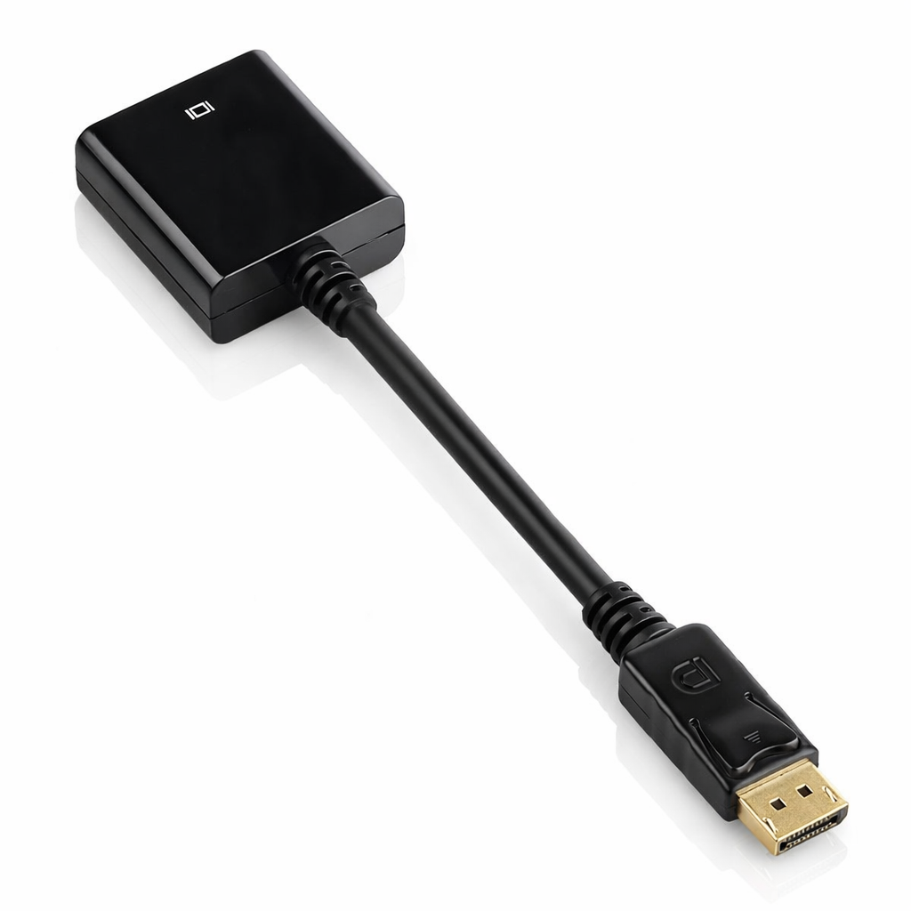 Adaptador DisplayPort a VGA 1080P