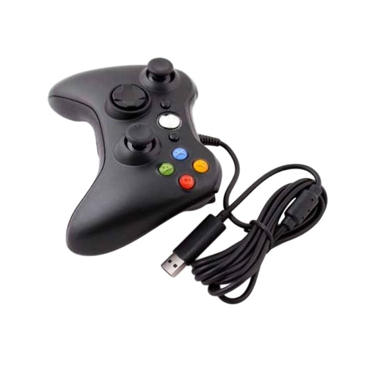 Joystick Control Compatible X360 / XBOX y PC / Cableado / Negro