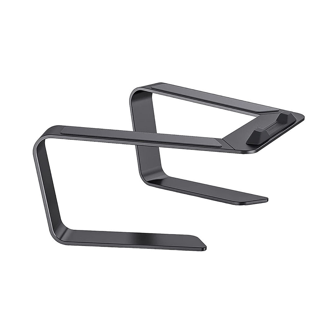 Soporte con fijo para Notebook en aluminio / Negro