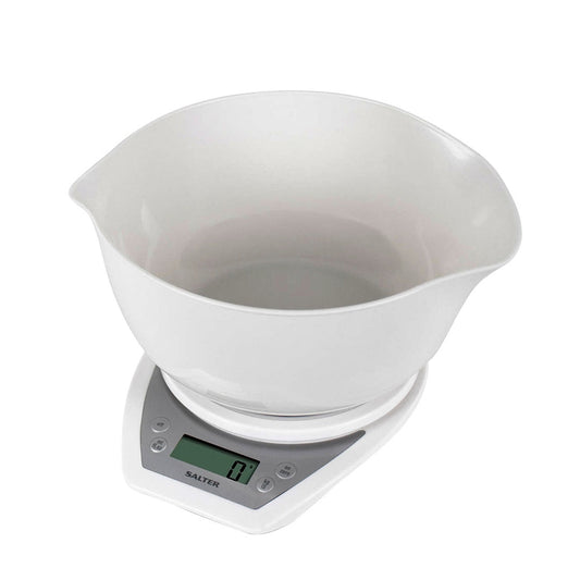 Balanza de cocina digital / con bowl / hasta 5KG / Blanco