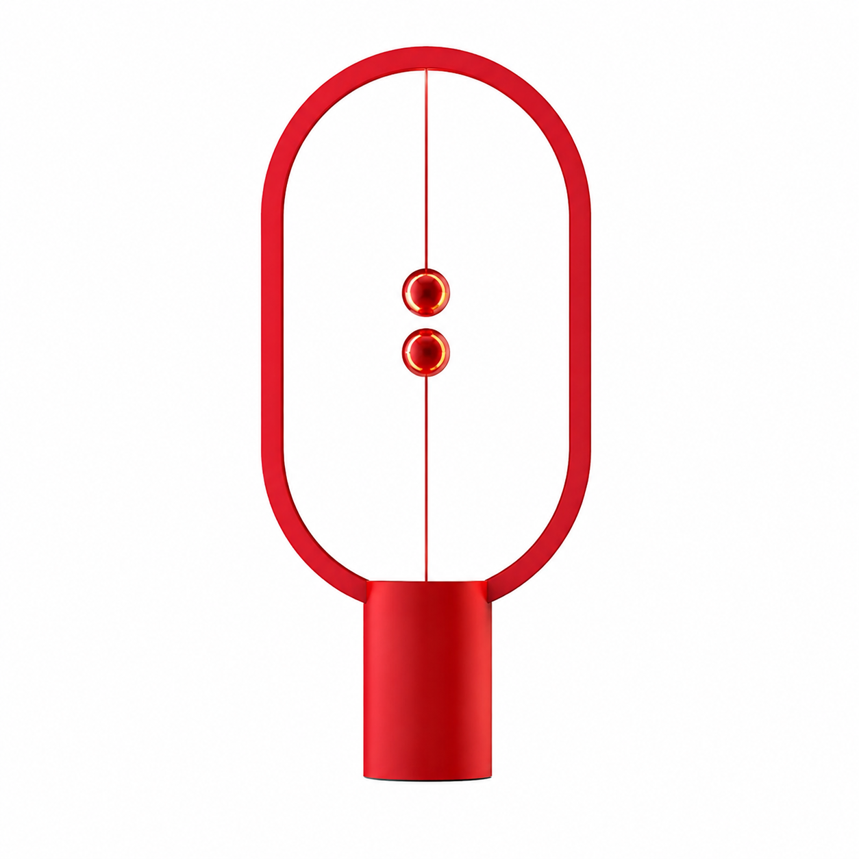 Lampara veladora Magnética / 5W /Conexión USB C / Luz Cálida / Roja o Negra