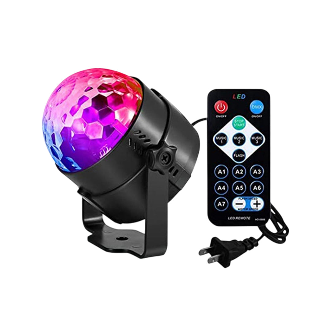 Luz de Escenario Led Cabezal Móvil Genérica Luces Led Bola Party 220v Luces Color Rgb