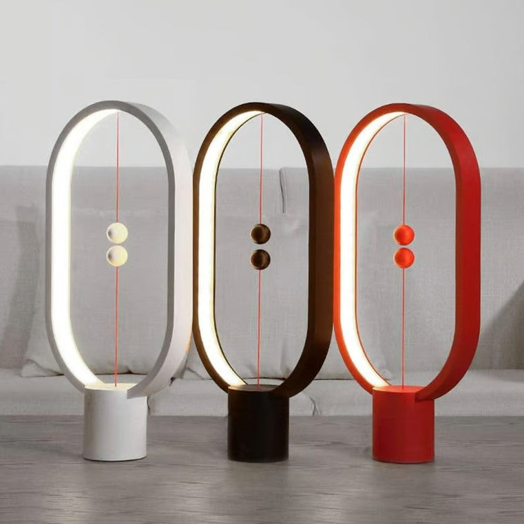 Lampara veladora Magnética / 5W /Conexión USB C / Luz Cálida / Roja o Negra