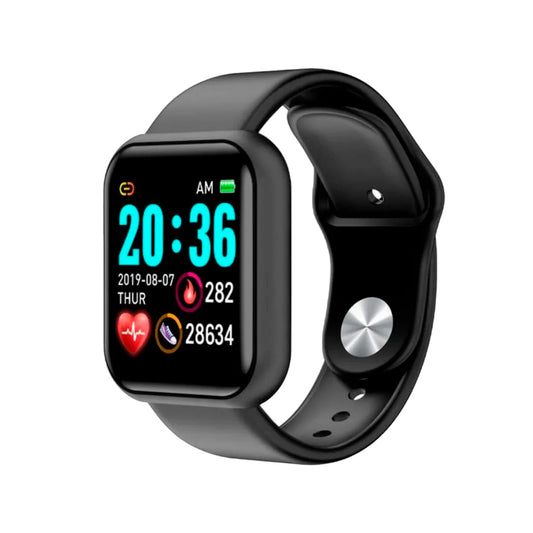 Smartwatch Otec D20 Dsiplay de 1.3 con correa de Tpu Negro