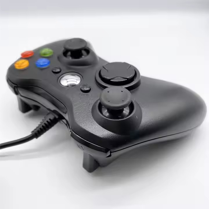 Joystick Control Compatible X360 / XBOX y PC / Cableado / Negro
