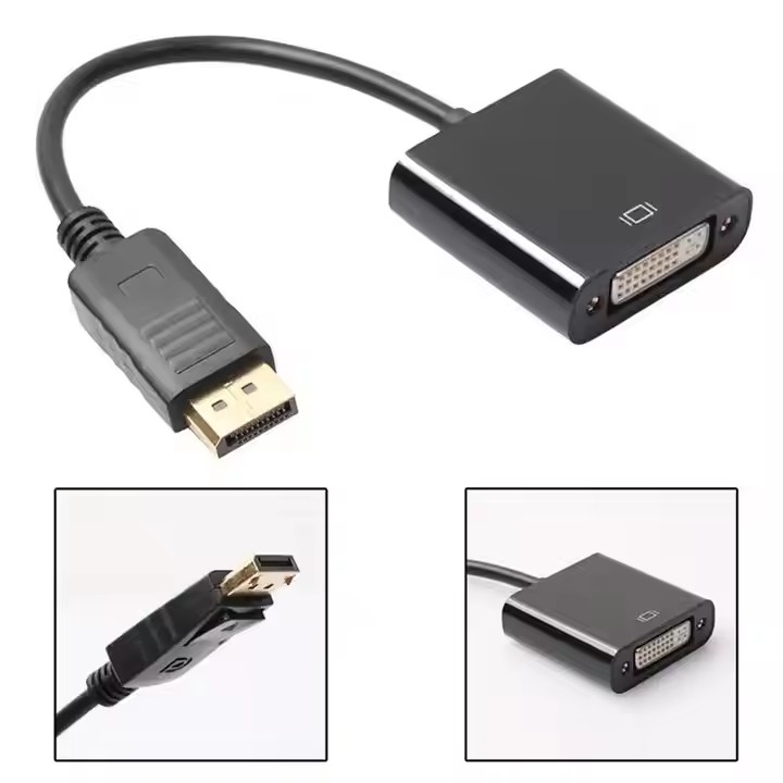 Adaptador Displayport Macho A Dvi Hembra