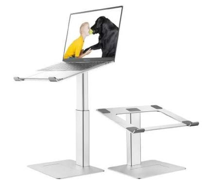 Soporte pedestal para Notebook en aluminio